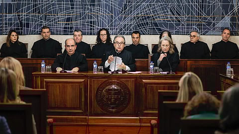 Presidente do TC e relatores.