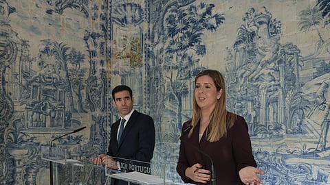 A ministra da Cultura, Margarida Balseiro Lopes.