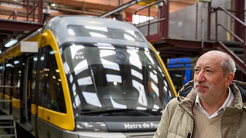 António Filipe visitou as Oficinas da Comboios de Portugal (CP) em Guifões, Matosinhos.