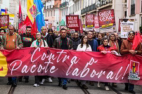 CGTP-IN convoca manifestação contra o pacote laboral para 13 de janeiro