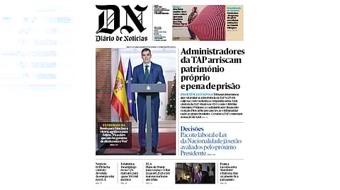 Leia aqui o DN desta terça-feira, 23 de dezembro