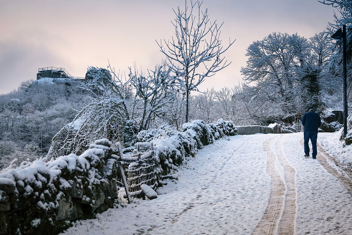 Four districts under a yellow cold warning between Monday and Tuesday