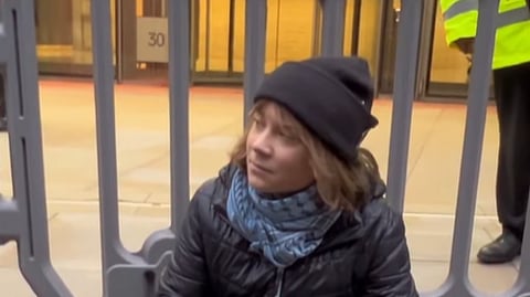 Ativista Greta Thunberg detida em Londres num protesto pró-Palestina (veja o vídeo)