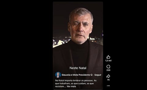 Vídeo tem 1min40seg.