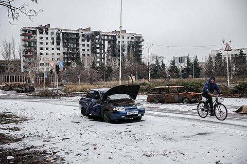 Como Pokrovsk, em Donetsk, a vila de Kostyantynivka está a ser palco de combates entre as forças de defesa e as invasoras.