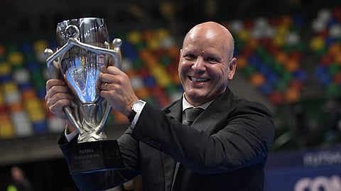 Jorge Braz: objetivo é chegar à final do Europeu para depois pensar em ganhá-lo pela terceira vez