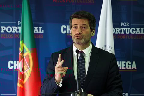 André Ventura, candidato presidencial e líder do Chega