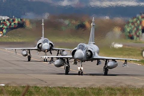 Caças de Taiwan em prontiidão