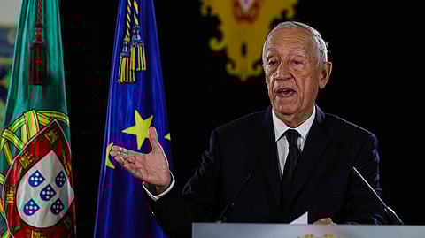 Marcelo Rebelo de Sousa despede-se dos discursos de Ano Novo. As eleições presidenciais estão marcadas para 18  de janeiro.
