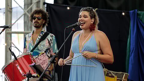 Forró Harmonize foi uma das atrações do aniversário do DN Brasil na Fábrica Braço de Prata.