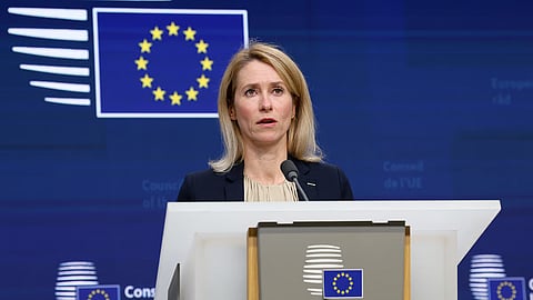 Kaja Kallas, alta representante da UE para a Política Externa