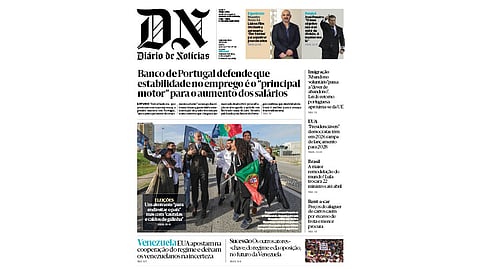 Leia aqui o DN desta segunda-feira, 5 de janeiro