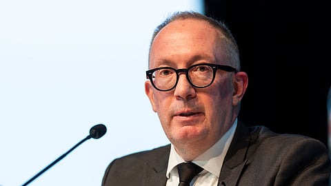 Nicolas Féraud, presidente da Câmara de Crans-Montana.