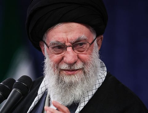 Khamenei lidera o Irão desde 1989.