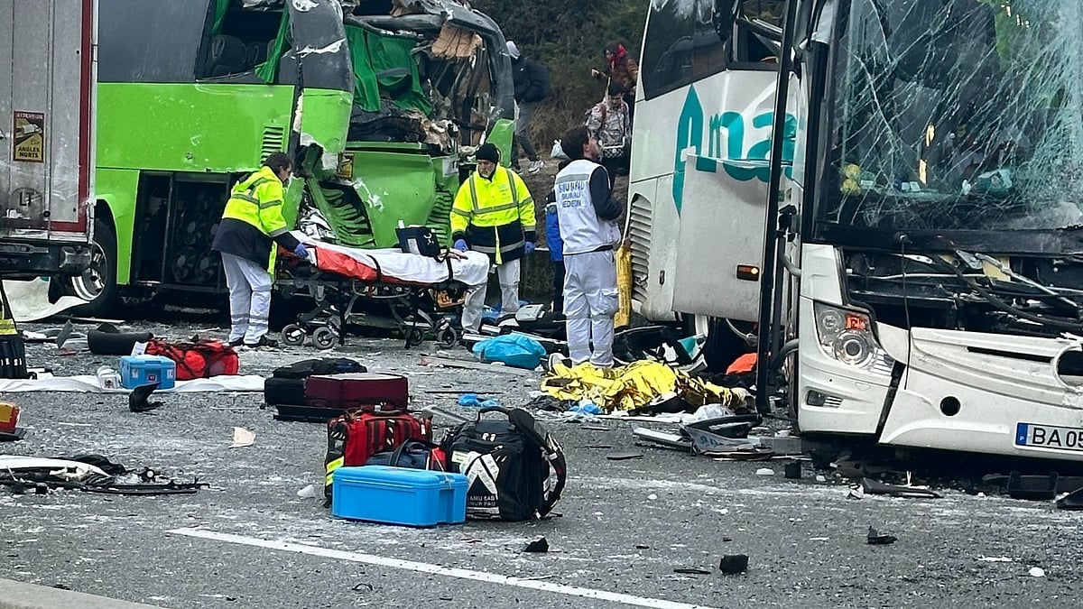 Portuguese-registered coach involved in major crash in southern France. Two people confirmed dead