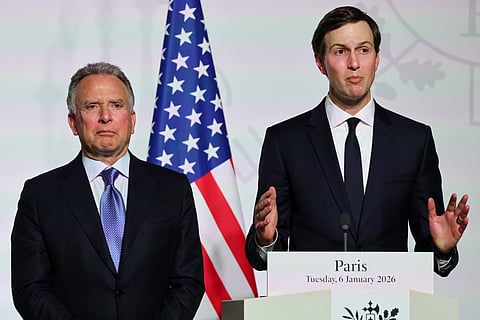 Steve Witkoff e Jared Kushner estão em Paris a negociar um acordo.

