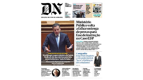 Leia aqui o DN desta sexta-feira, 9 de janeiro