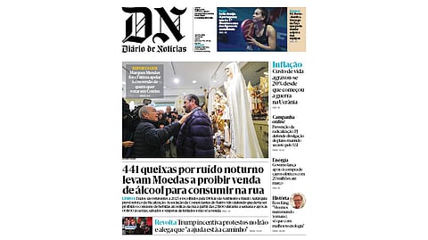 Leia aqui o DN desta quarta-feira, 14 de janeiro