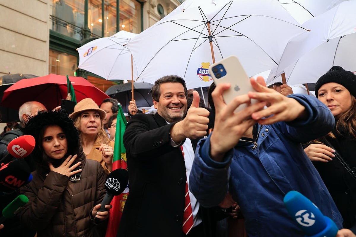 The candidates' Friday: Ventura walks through Chiado, Seguro tries to win over Porto residents