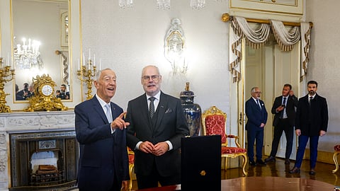 Marcelo Rebelo de Sousa recebeu o homólogo da Estónia