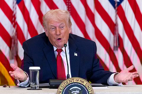 Donald Trump, presidente dos EUA.