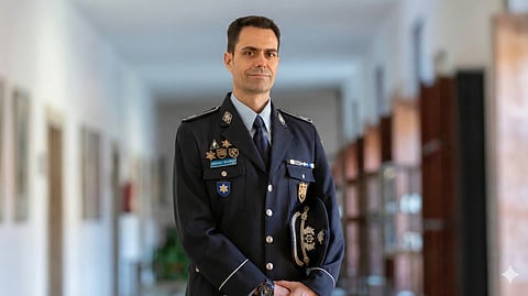 O porta-voz da direção nacional da PSP, Intendente Sérgio Soares.