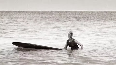 Agatha Christie foi uma entusiasta da prática de surf .
