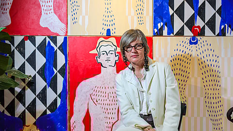 Patrícia Reis diz que precisa "de estar no mundo, e não isolada do mundo, para poder ser escritora".