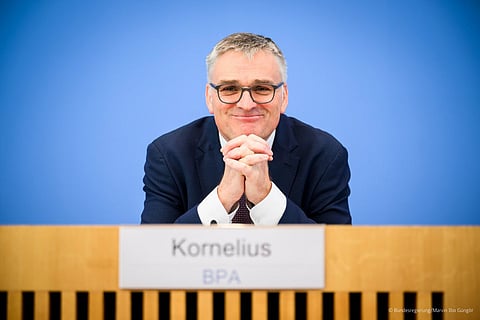 O porta-voz do Governo alemão, Stefan Kornelius.