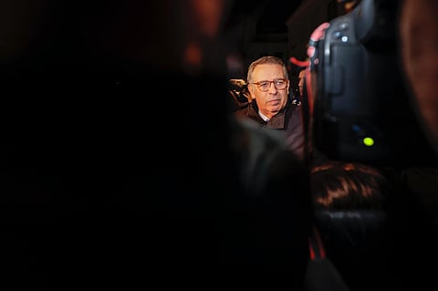 António José Seguro, nas Caldas da Rainha, onde foi recebido por centenas de apoiantes, no Centro Cultural da cidade onde reside.