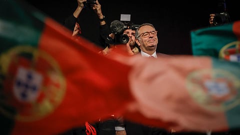António José Seguro no discurso de vitória.