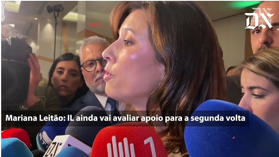 Who will Iniciativa Liberal support in the second round? See what Mariana Leitão said