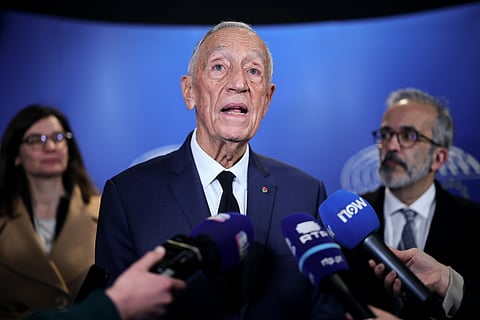 Marcelo Rebelo de Sousa em Estrasburgo