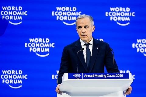 Mark Carney foi considerado a estrela da edição deste ano do Fórum Económico Mundial.