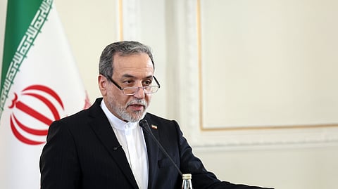 O ministro dos Negócios estrangeiros iraniano, Abbas Araqchi.