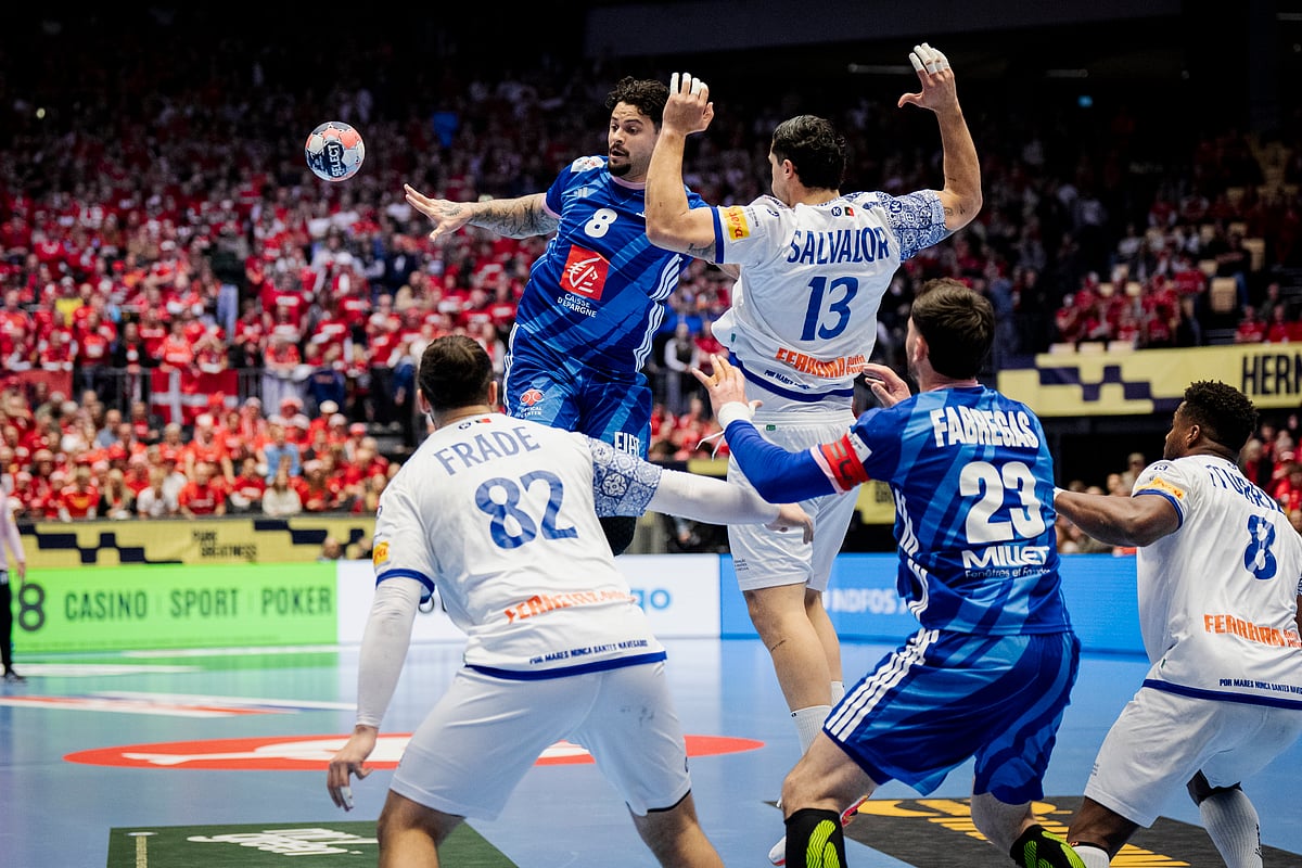 Portugal suffers heavy defeat against France at the European Handball Championship