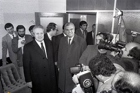 Mário Soares e Diogo Freitas do Amaral protagonizaram a primeira vez em que houve uma segunda volta nas eleições presidenciais, em 1986.