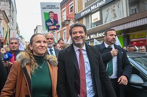 André Ventura nas Caldas da Rainha