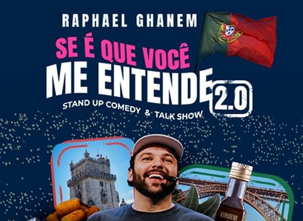 Raphael Ghanem returns to Portugal with a new version of his stand-up show