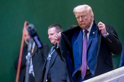 Donald Trump, Presidente dos Estados Unidos da América. Davos, Suíça, janeiro de 2026.