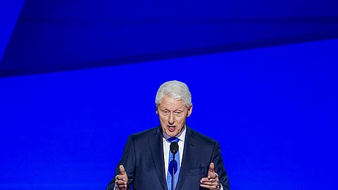 Antigo presidente dos EUA, Bill Clinton