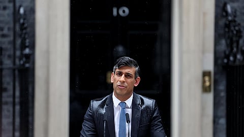 Antigo primeiro-ministro britânico, Rishi Sunak
