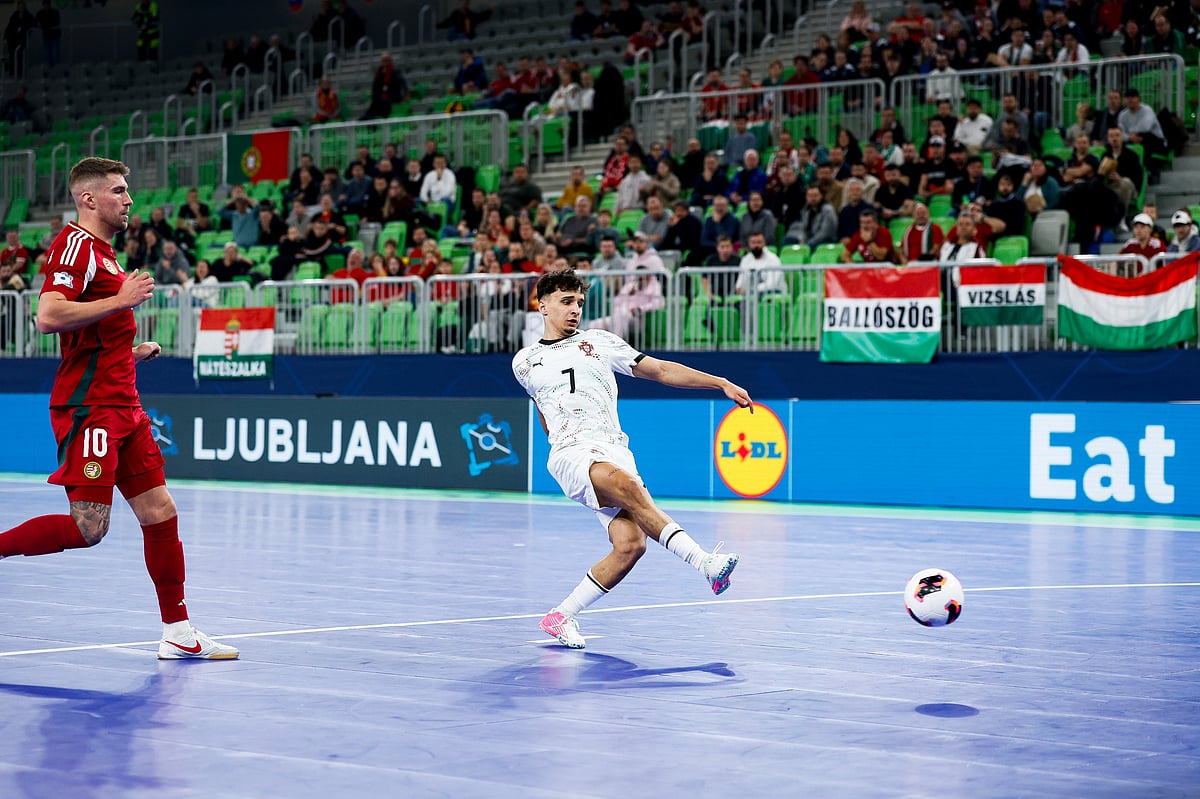 Portugal thrash Hungary and are close to the European Futsal Championship quarter-finals