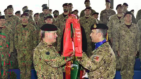 Pelotão de atiradores do Exército reforça flanco leste da NATO na Eslováquia