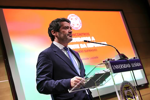André Ventura foi o único candidato presidencial apurado para a segunda volta a aceitar o convite da Universidade Lusíada.