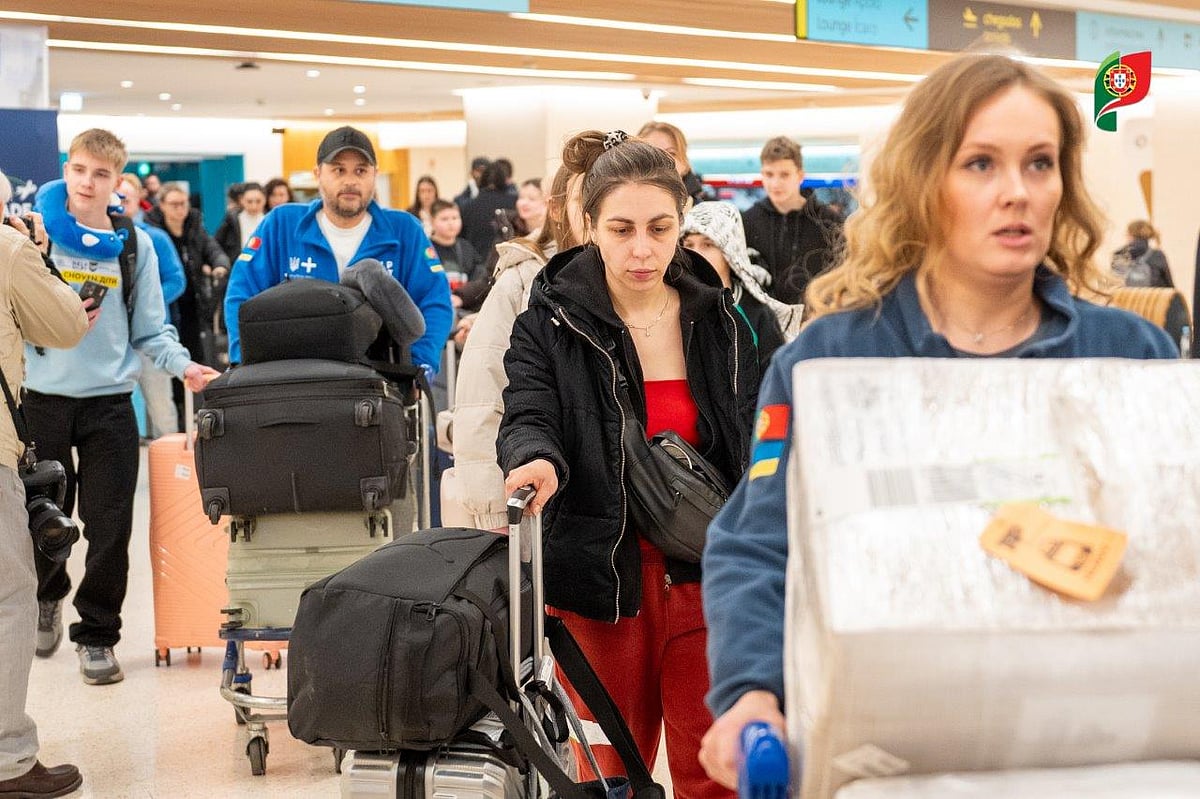 Storm in Ourém: Portuguese Army shelters Ukrainian mothers and children left homeless