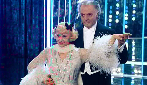 Giulietta Masina e Marcello Mastroianni, 'Ginger e Fred' (1986).
