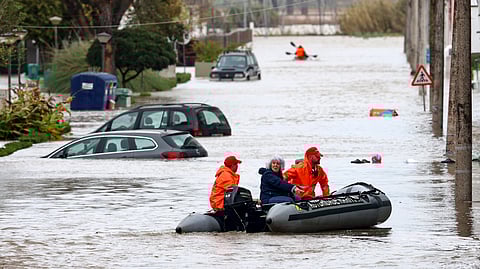 Há muitos anos que Alcácer do Sal não tinha inundações como esta