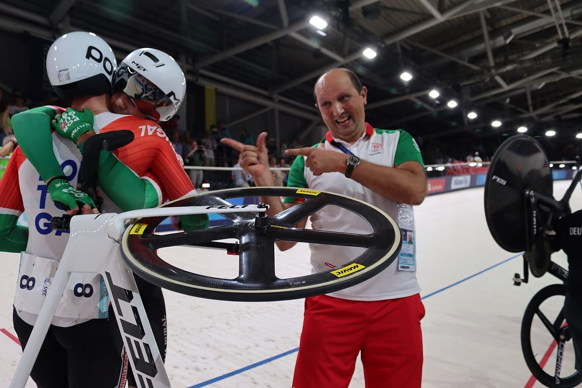 Iúri Leitão will take part in the Olympic events at the European Track Cycling Championships