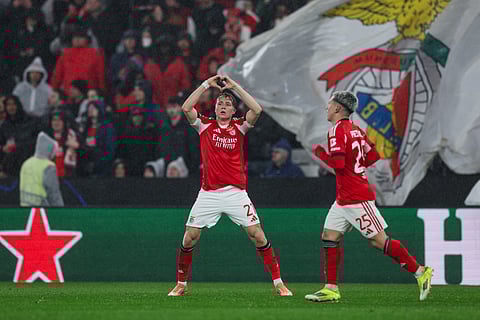 Schjelderup fez dois golos ao Real Madrid